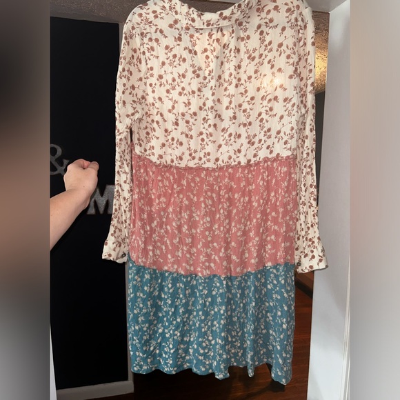 ODDY Floral Print Size M High Low Dress - Picture 3 of 3